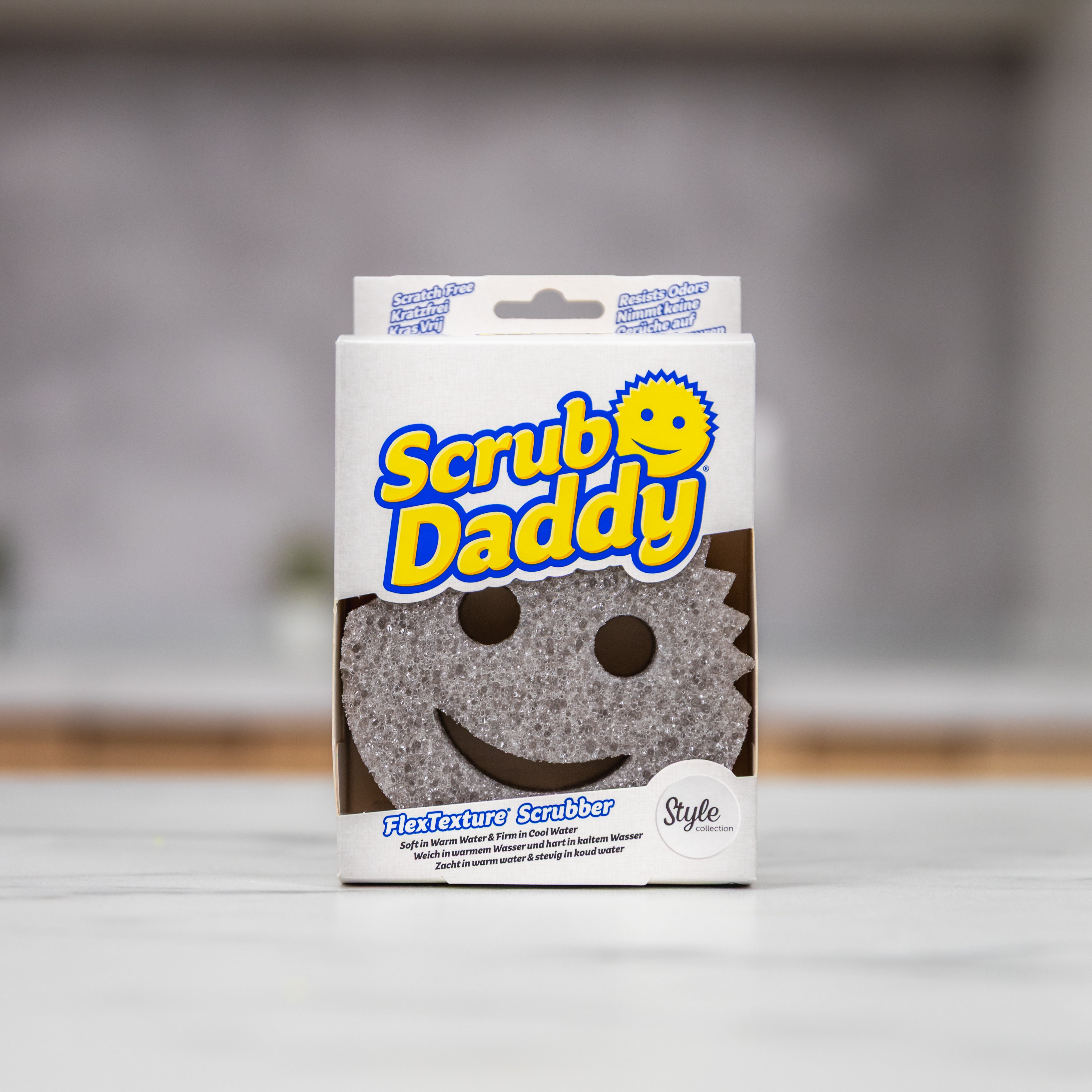 Scrub Daddy Style Collection houbička na nádobí 1 ks šedá