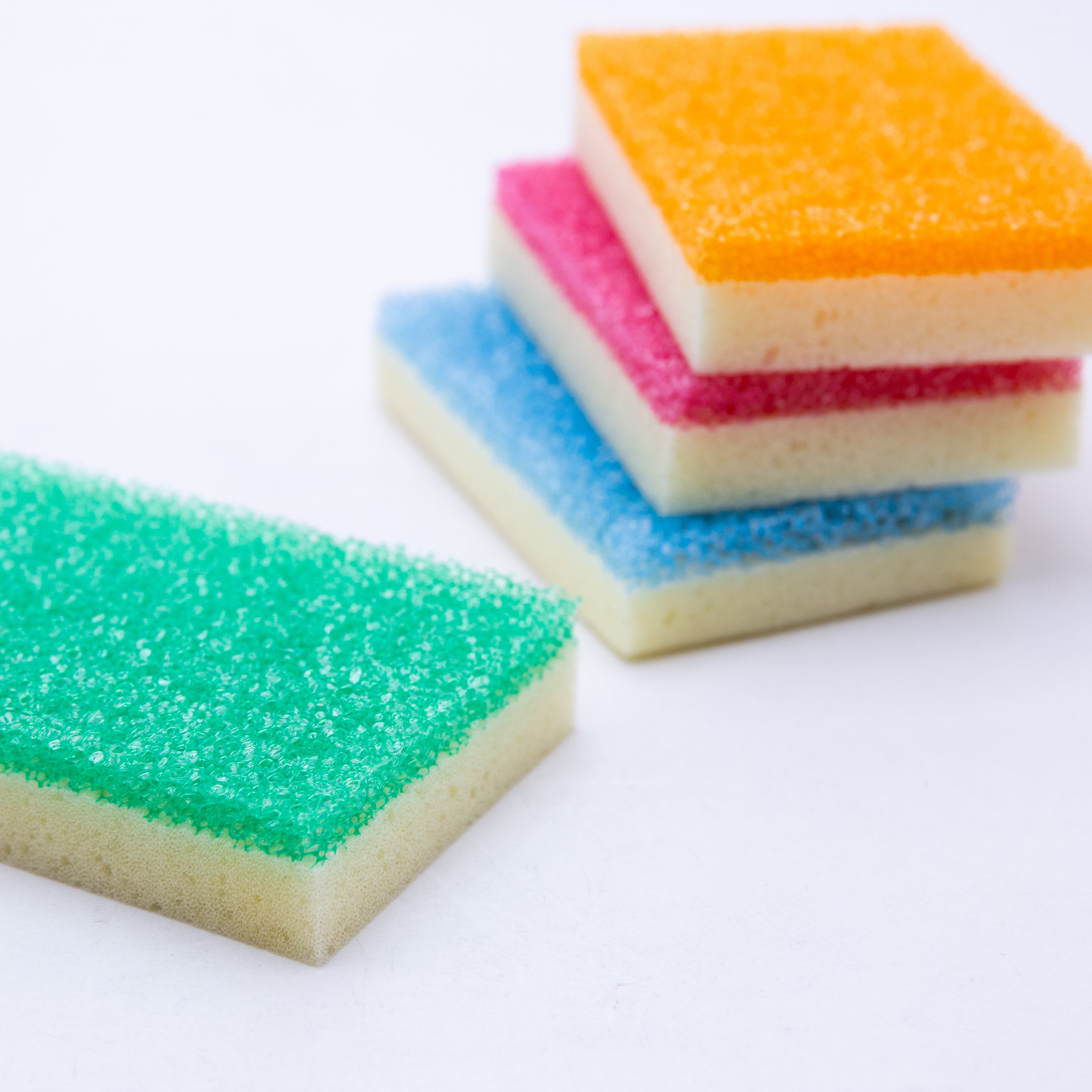 Scrub Mommy Sponge Daddy houbičky 4 ks bez poškrábání