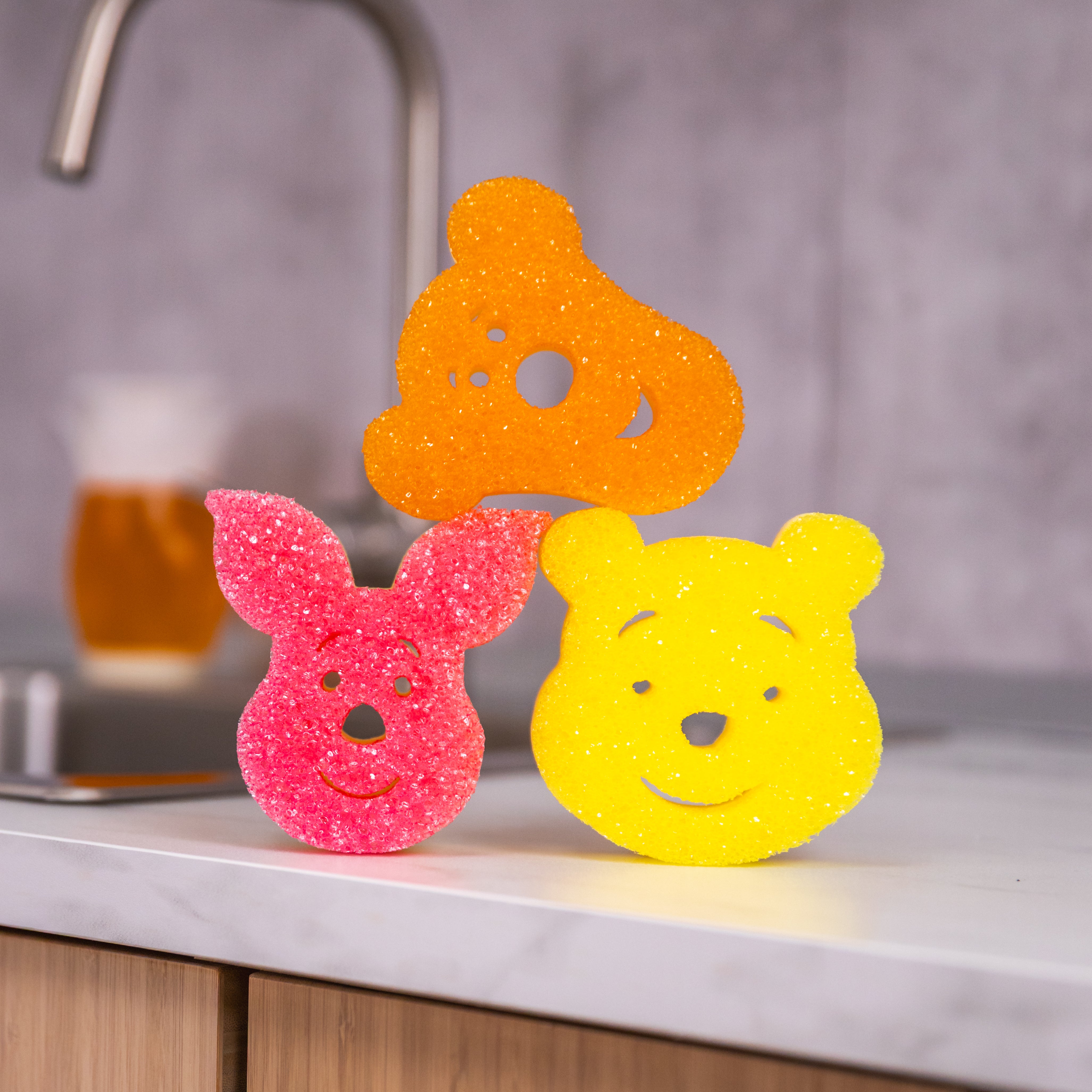 Scrub Mommy Disney Tygr houbička ResoFoam 1 ks oranžová