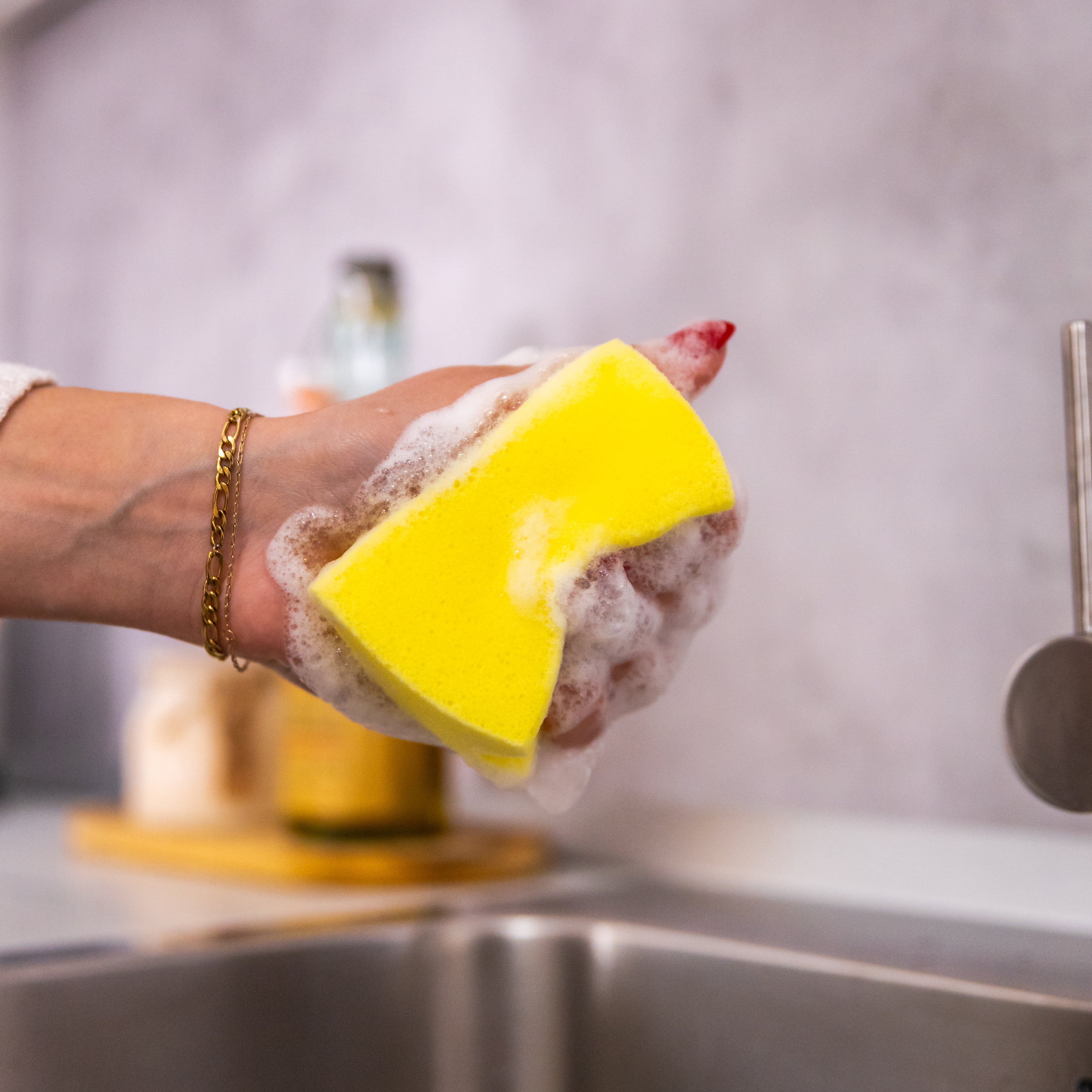 Scrub Daddy Scrub Basics houbička na nádobí 4 ks FlexTexture