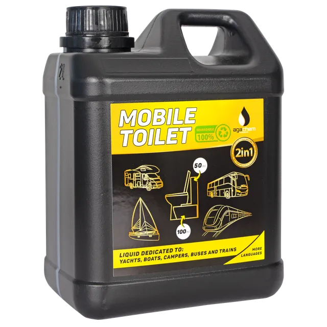 AgaChem Mobile Toilet přípravek do mobilního WC 2 l