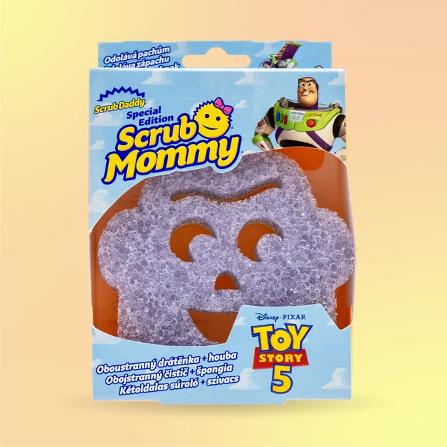 Scrub Mommy Disney Buzz Rakeťák houbička 1 ks oboustranná
