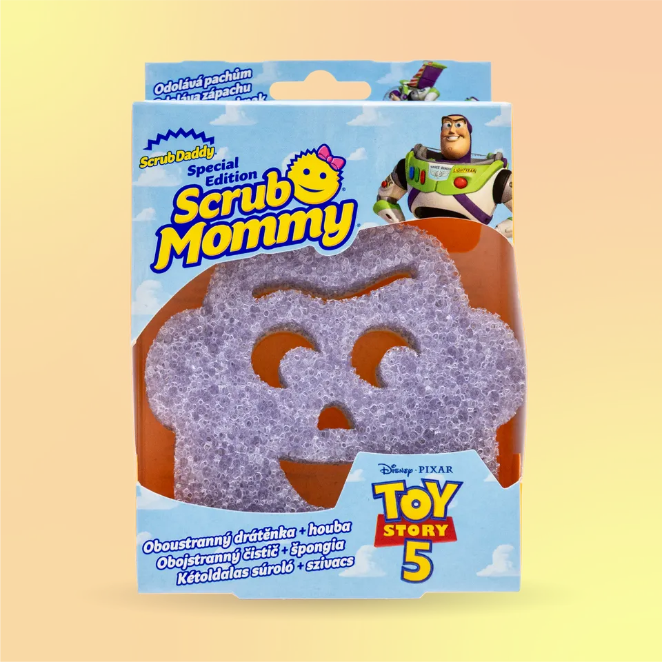 Scrub Mommy Disney Buzz Rakeťák houbička 1 ks oboustranná