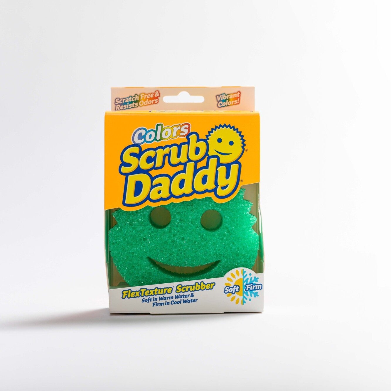 Scrub Daddy Colors houbička 1 ks zelená mění tvrdost