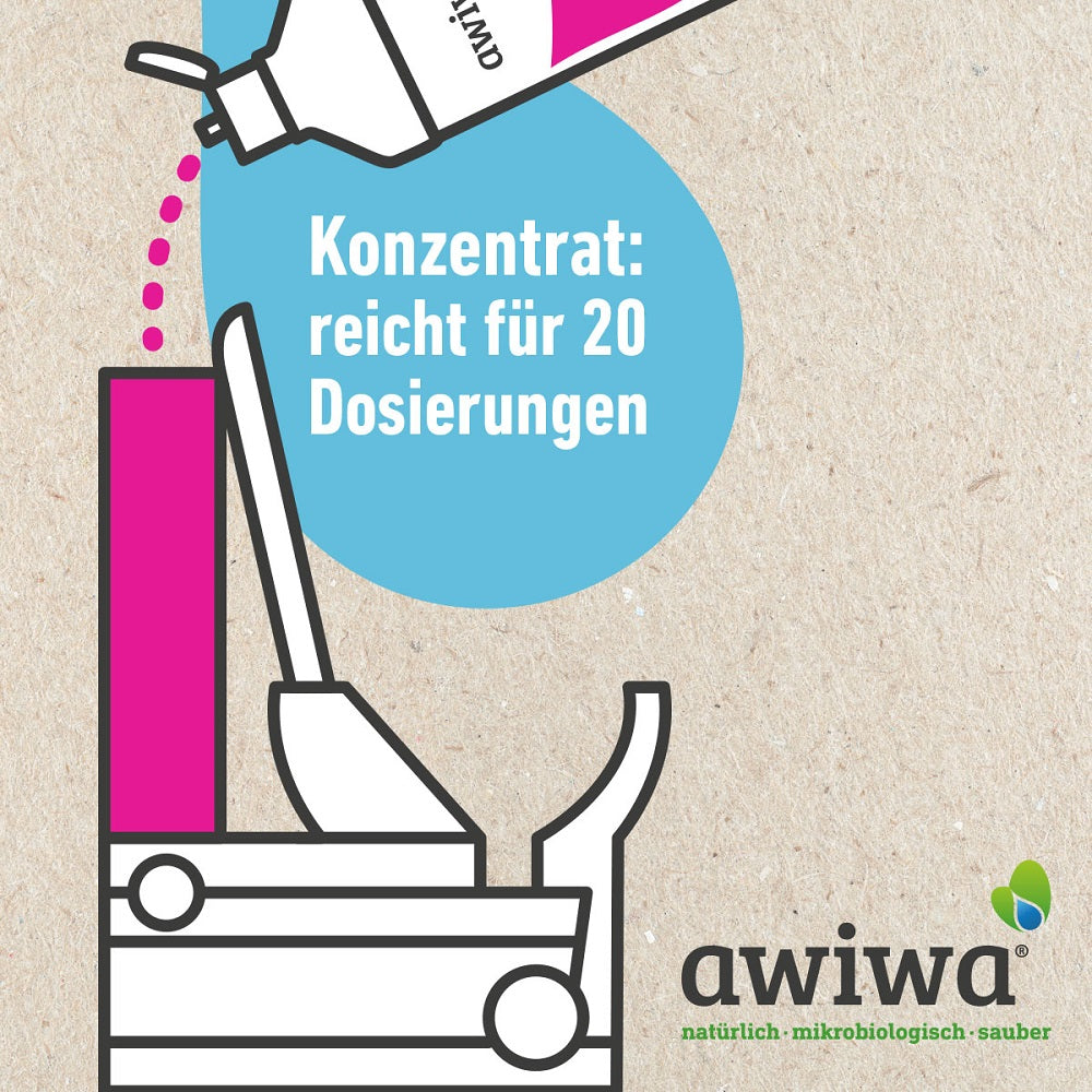 AWIWA Flush přísada do WC 1 l karavan