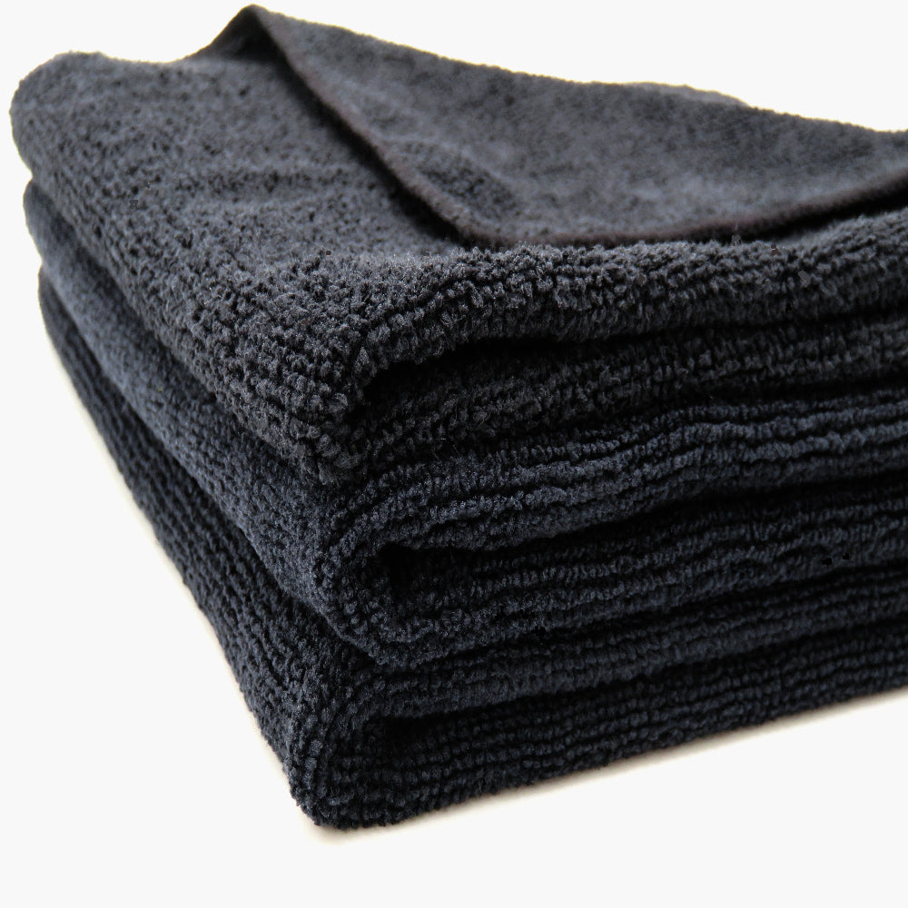 Awiwa black mikrovláknové utěrky na auto 40x40 3 ks