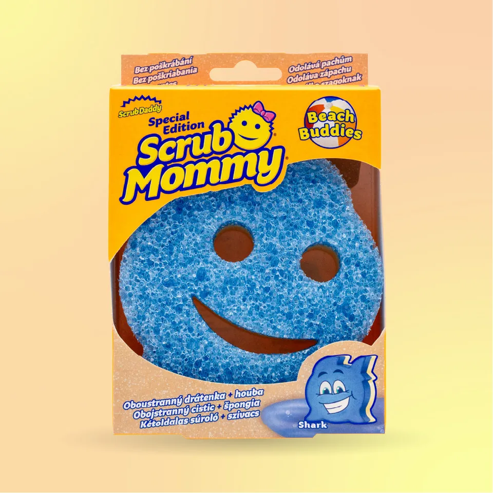 Scrub Mommy Special Edition Žralok houbička oboustranná 1 ks