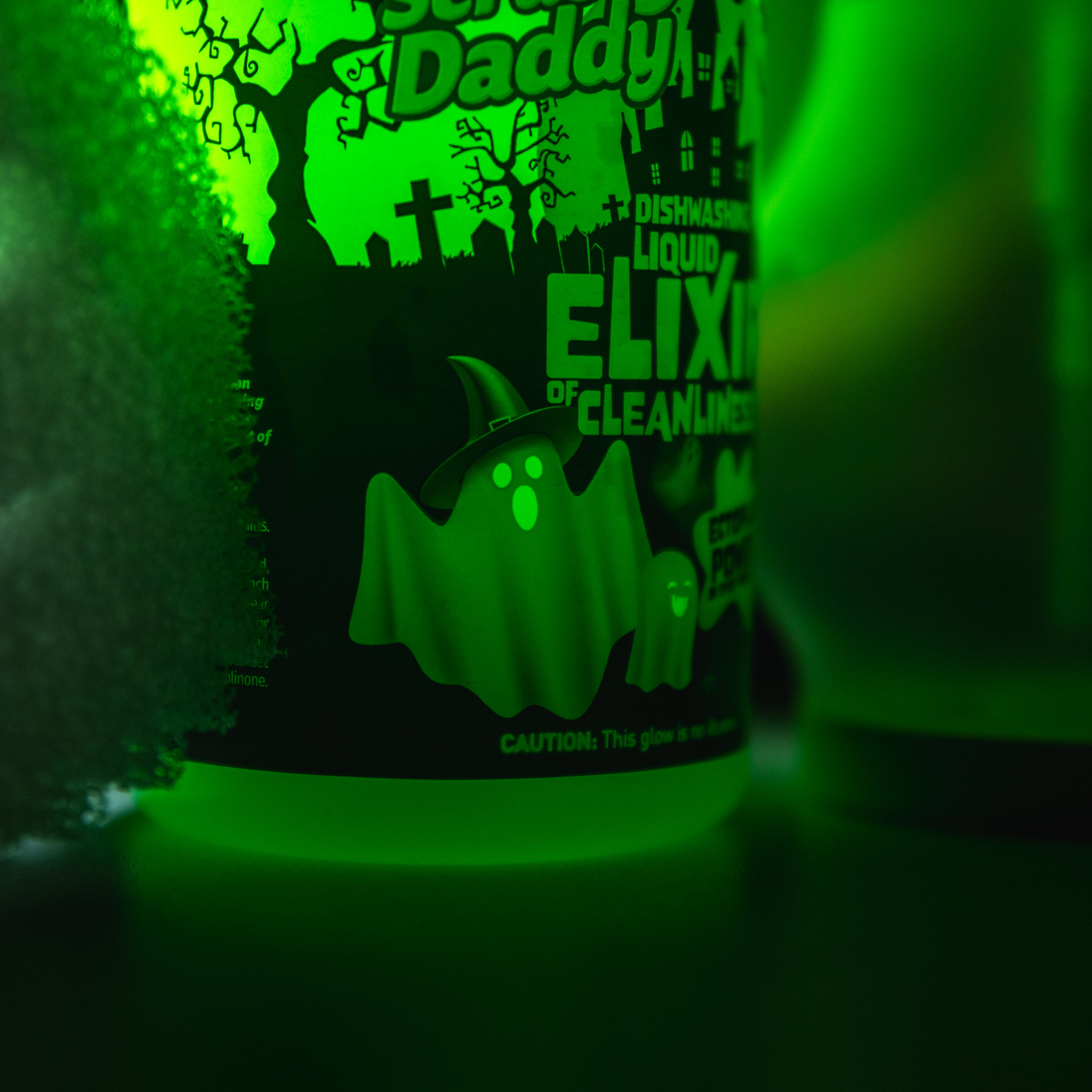 Scrub Daddy Elixír čistoty jar Trick-or-Tropic